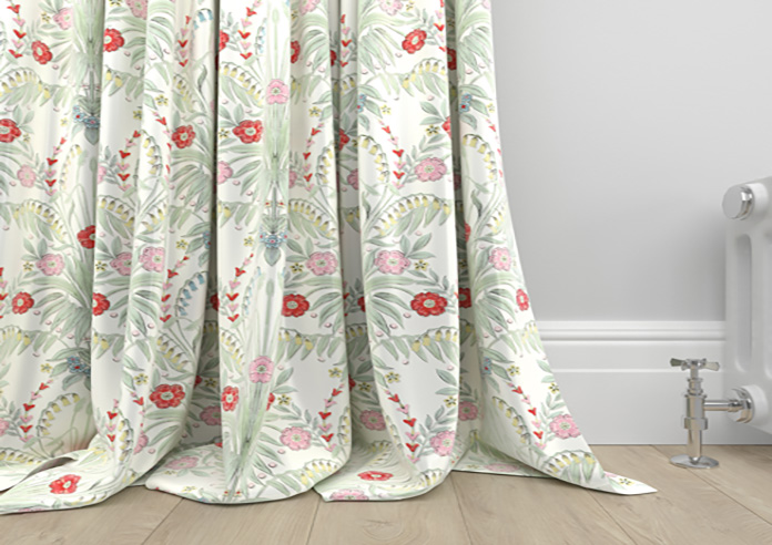 Cotswold Faux Silk, Lipstick - Made to Measure Curtain - Image 6